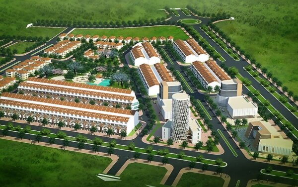 Phối cảnh tổng thể dự án Long Hội City