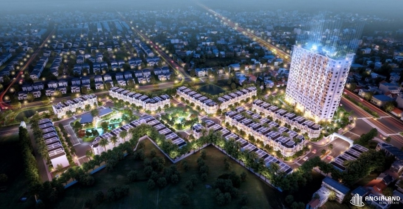 Phối cảnh tổng thể dự án đất nền Long Phú Residence