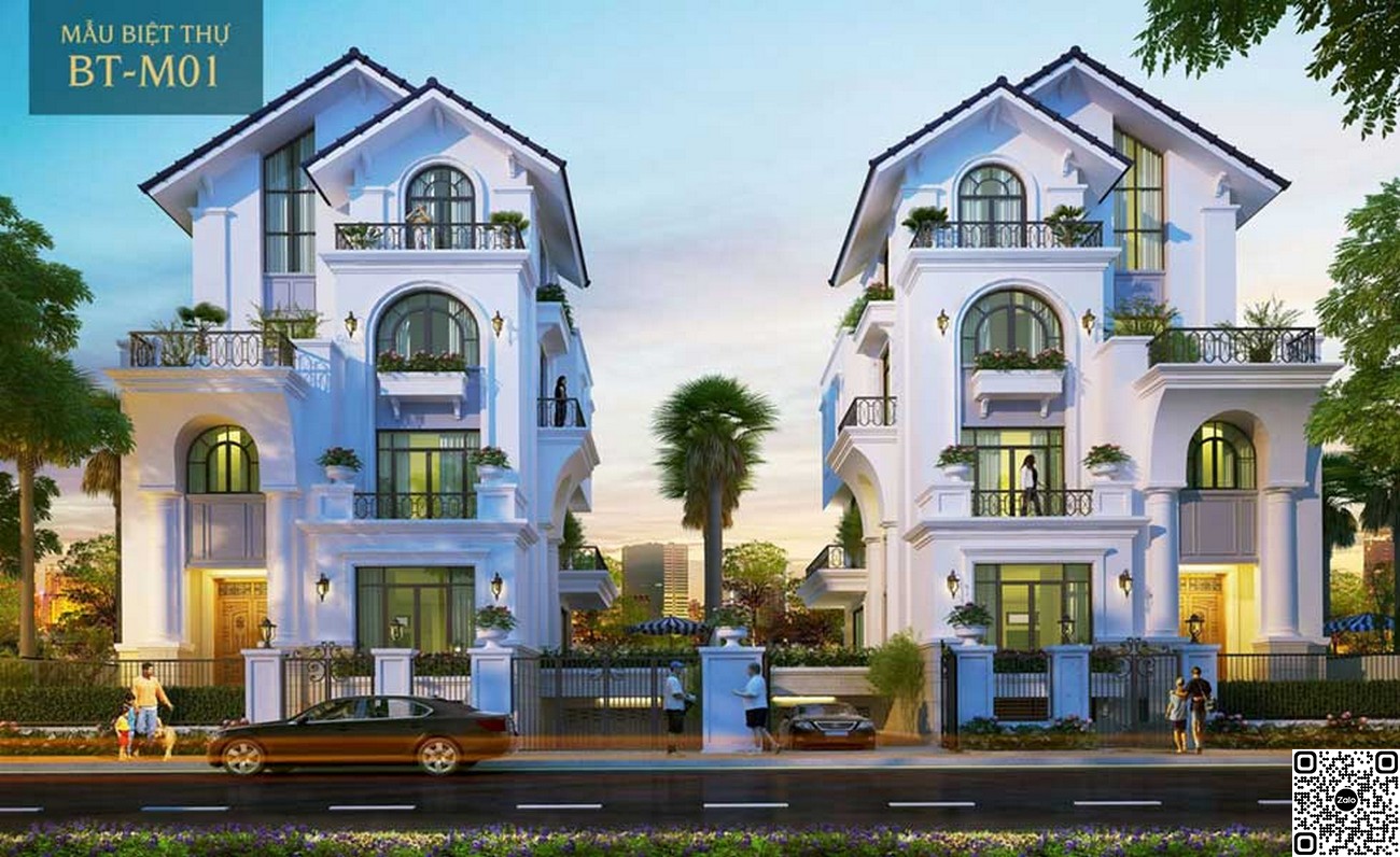 Biệt thự dự án Saigon Mystery Villas Quận 2