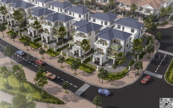 Phối cảnh dự án Khu biệt thự Chánh Mỹ Thủ Dầu Một.