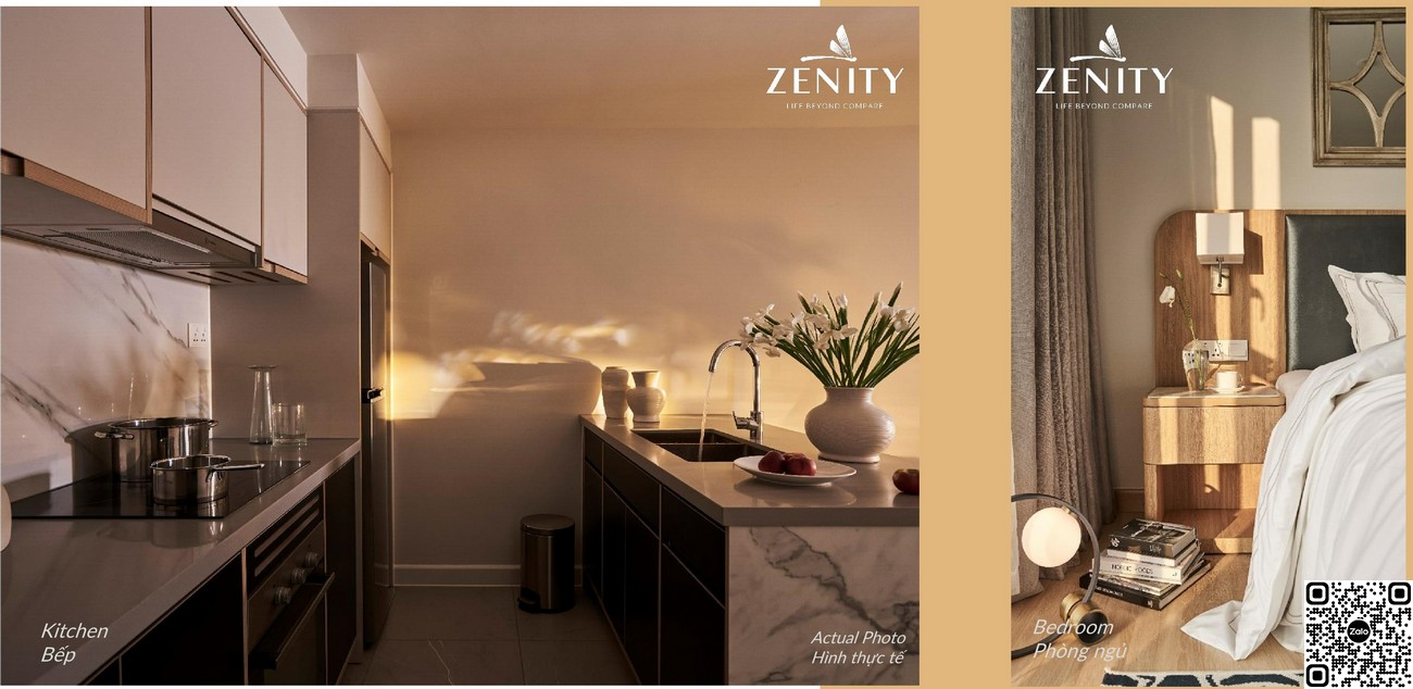 Hình ảnh thực tế nhà mẫu dự án Zenity Quận 1