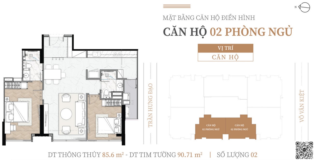 Thiết kế chi tiết căn hộ dự án căn hộ chung cư Stella Residence Quận 5