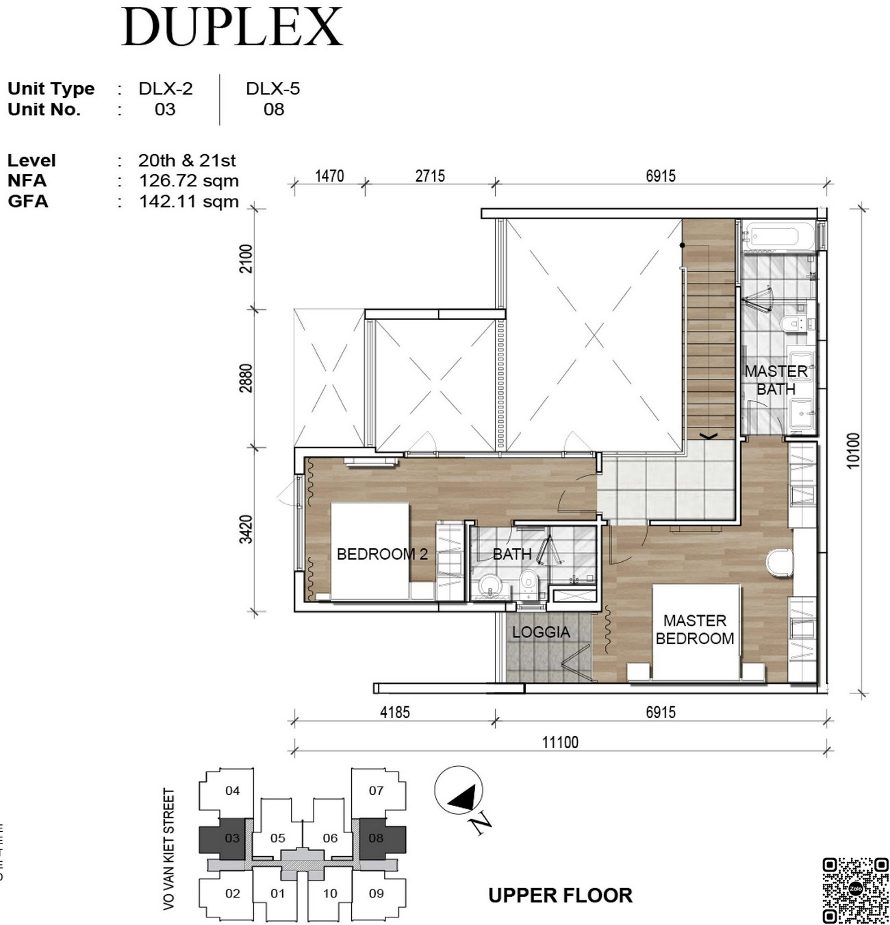 Thiết kế căn duplex dự án Zenity Capitaland Quận 1.