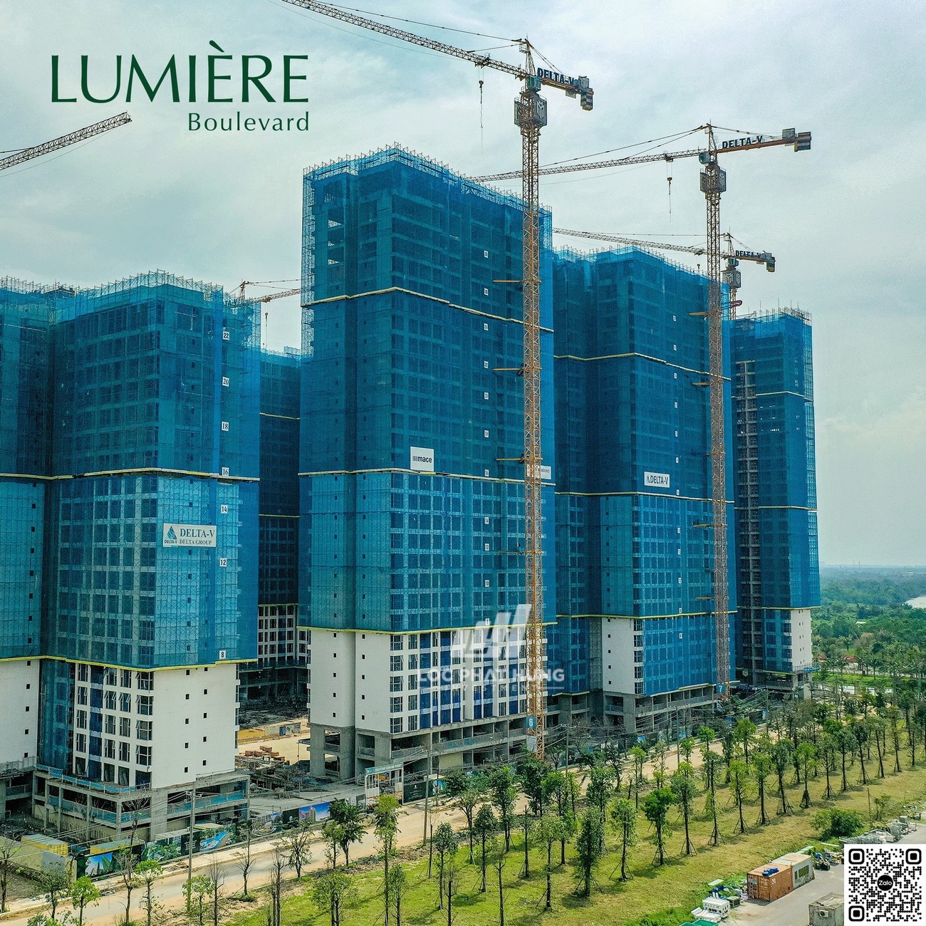 Tiến độ xây dựng dự án Lumiere Boulevard Quận 9 tháng 11/2022