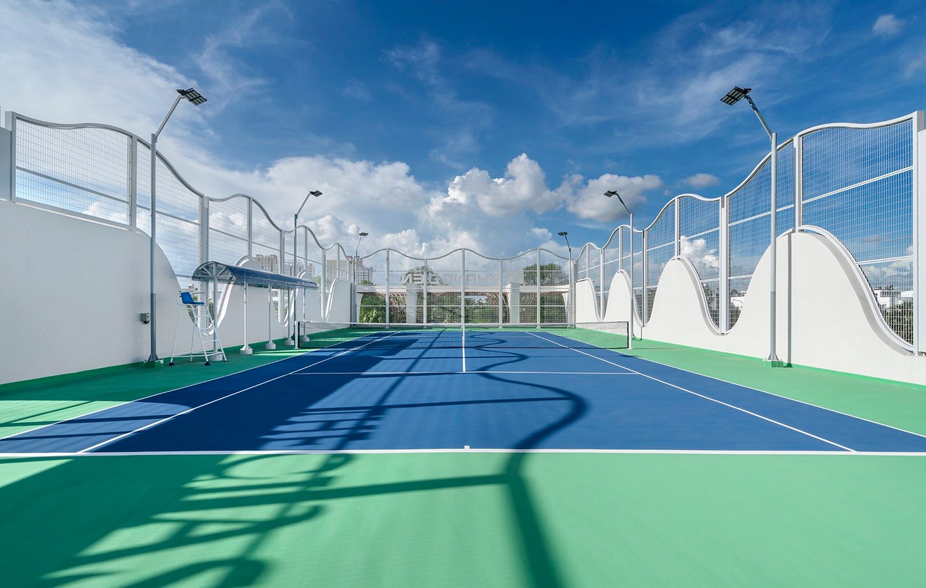 Sân tenis trên không The Classia Khang Điền.