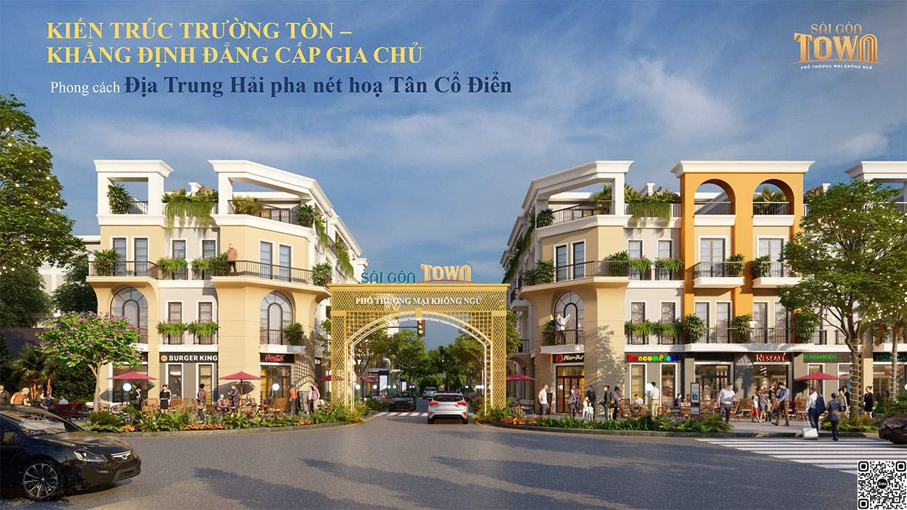 Dự án Sài Gòn Town Tân Trụ.