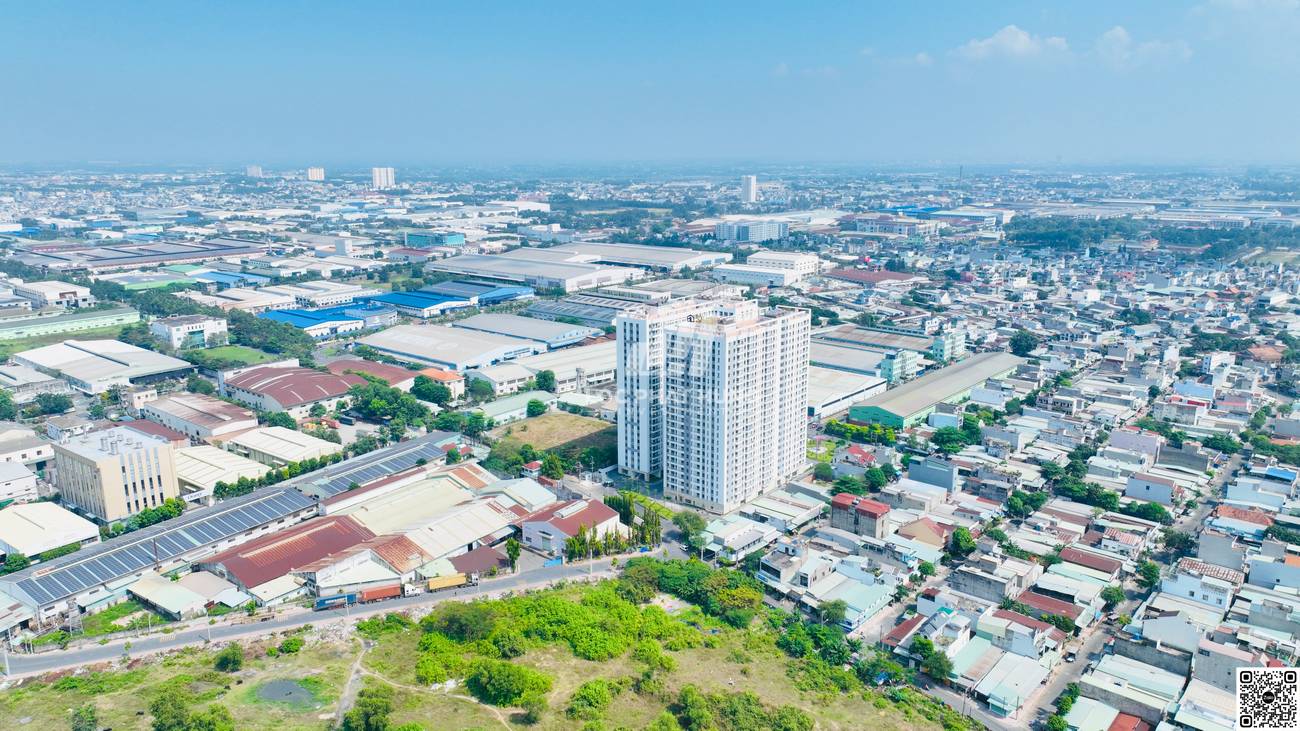Hình ảnh thực tế dự án căn hộ Iris Tower Thuận An