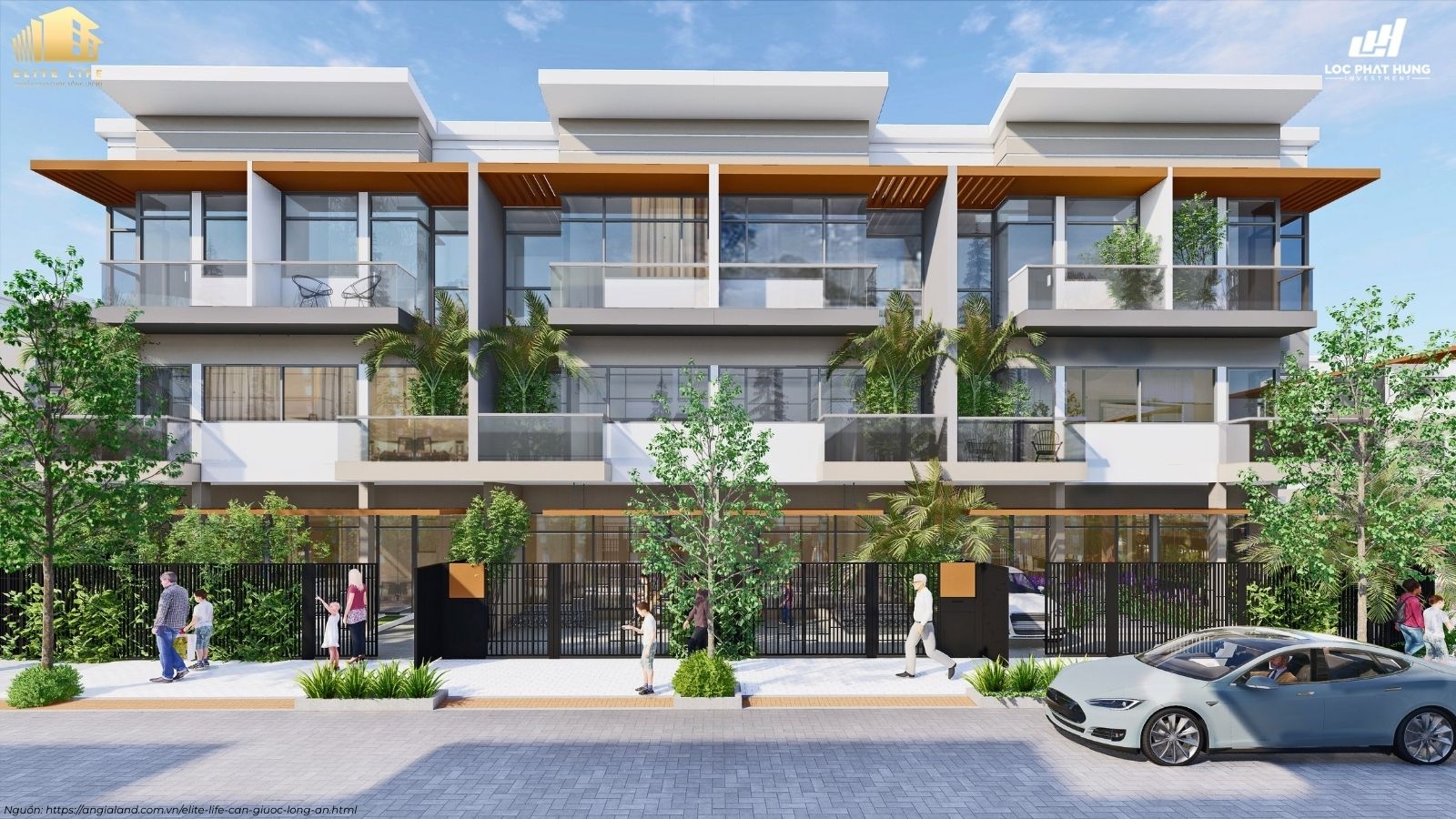 Phối cảnh tổng thể dự án Elite Life