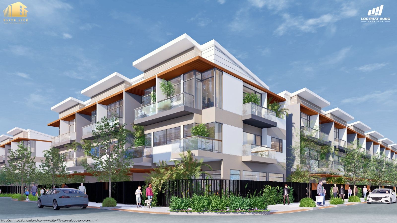 Phối cảnh tổng thể dự án Elite Life