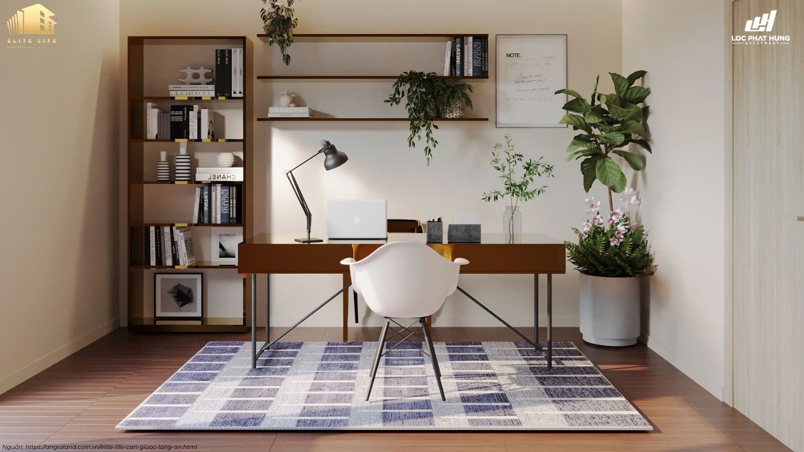 Thiết kế nhà mẫu dự án Elite Life