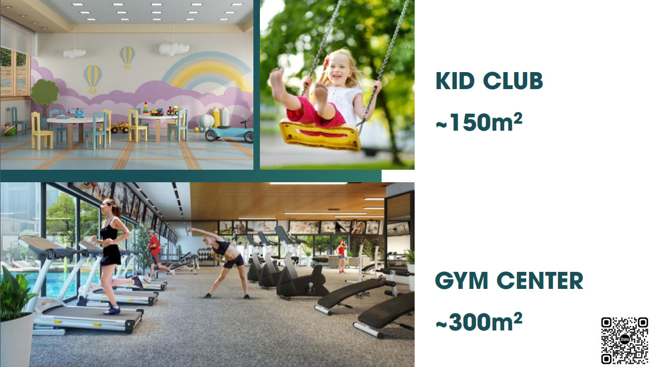 Kid Club và Gym Center