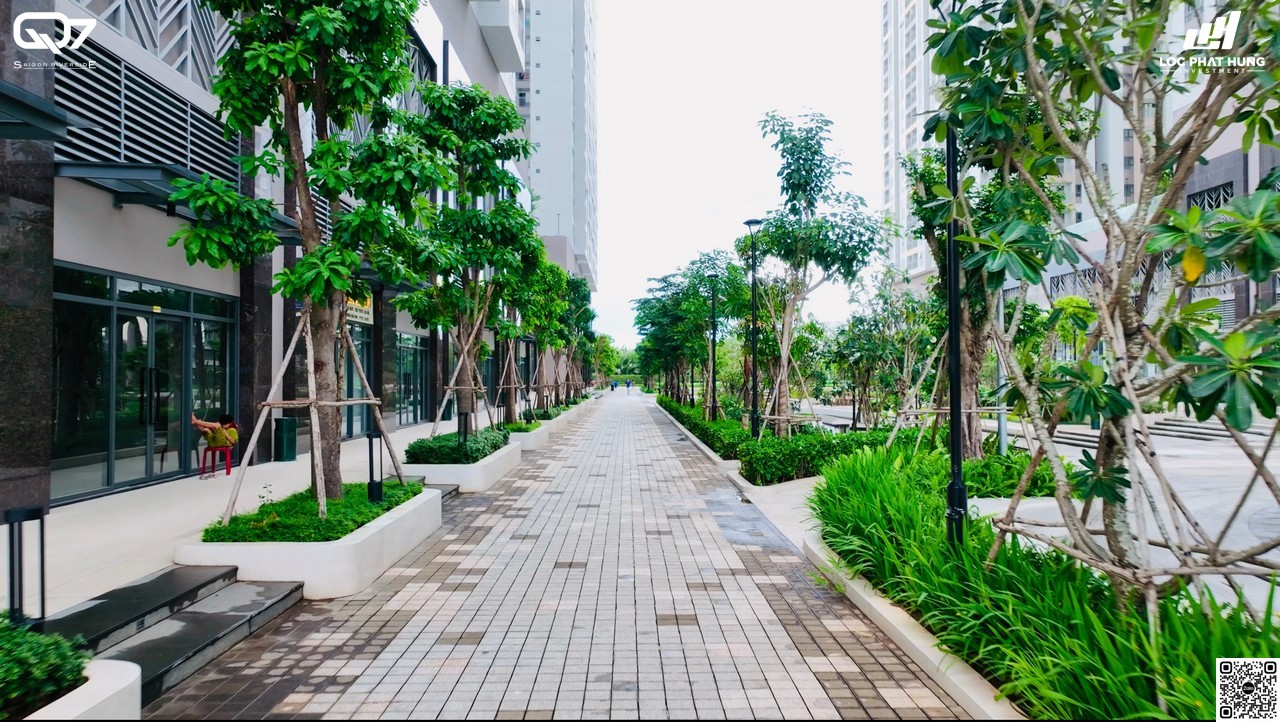 Đường chạy bộ dự án Q7 Saigon Riverside Complex Hưng Thịnh Quận 7