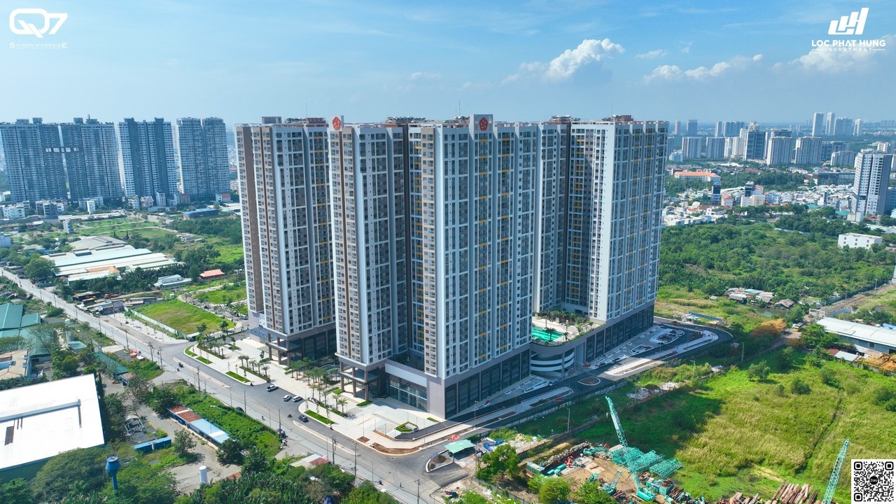 Hình ảnh thực tế dự án Q7 Saigon Riverside Complex Hưng Thịnh Quận 7