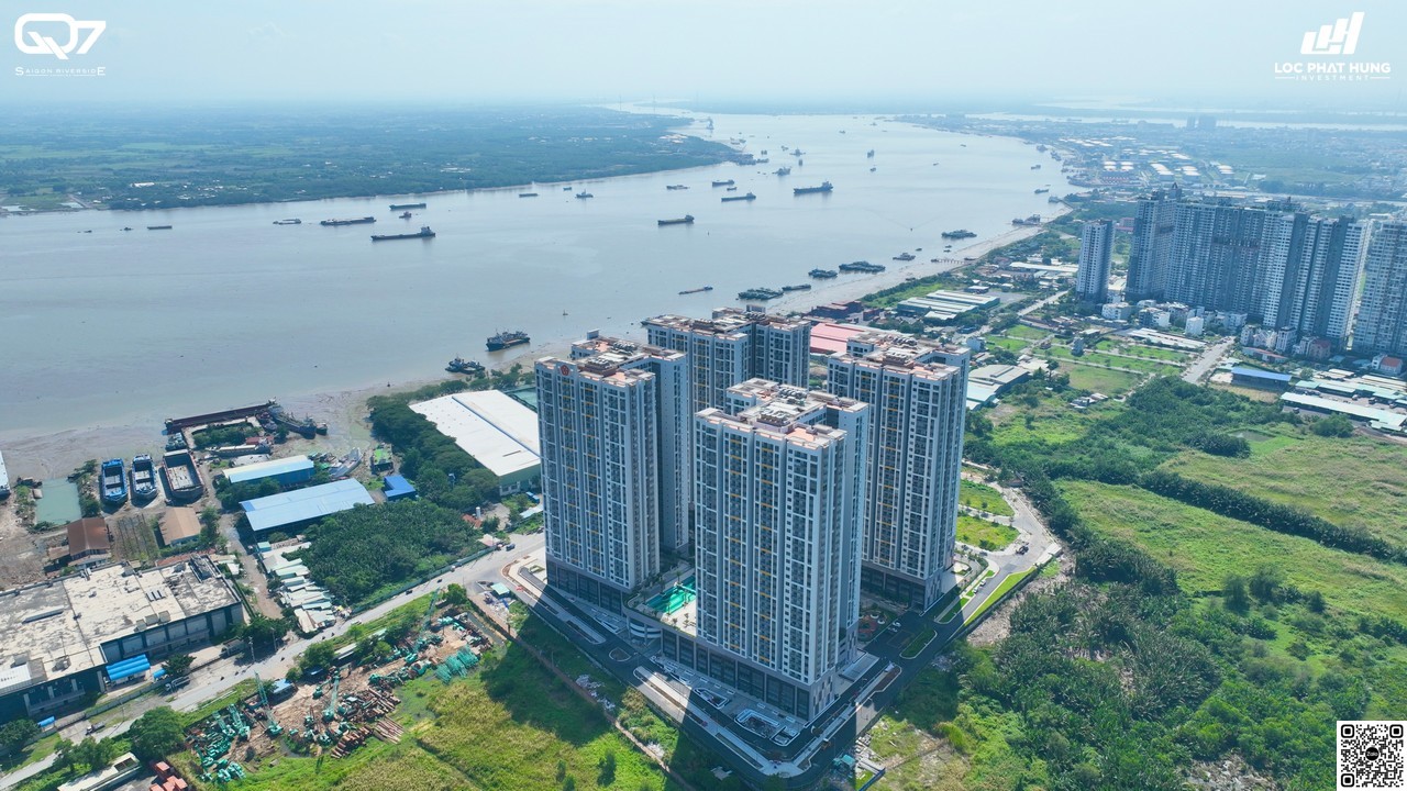 View Sông dự án Q7 Saigon Riverside Complex Hưng Thịnh Quận 7