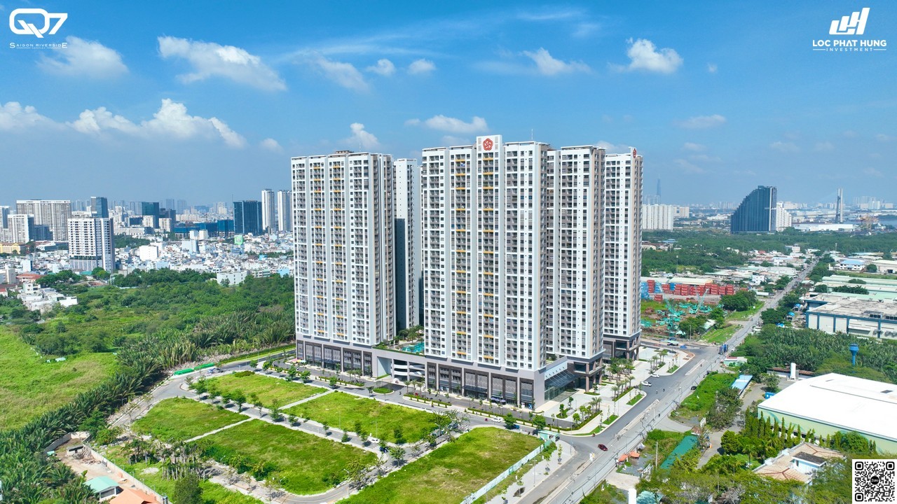 Tiến độ tháng 12/2022 dự án Q7 Saigon Riverside Complex Hưng Thịnh Quận 7