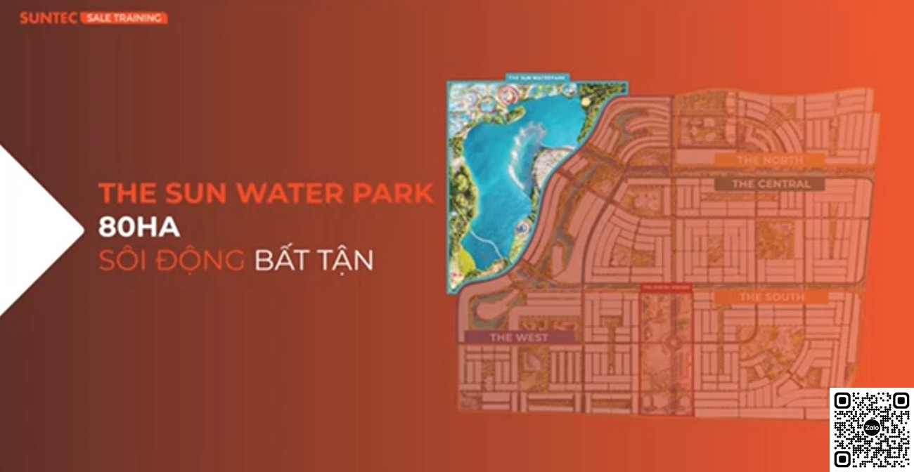 Siêu công viên The Sun Water Park dự án Suntec City Đức Hòa