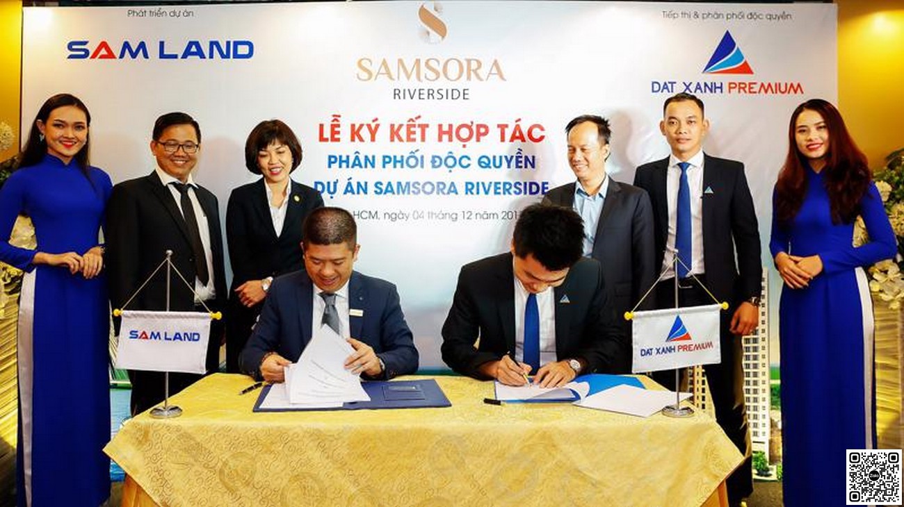 CĐT Samland ký hợp đồng hợp tác phân phối dự án