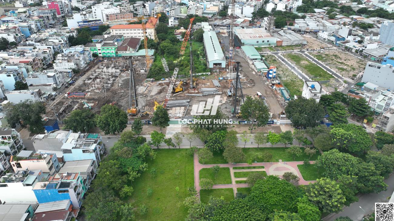 Tiến độ xây dựng dự án The Privia Bình Tân tháng 9/2022