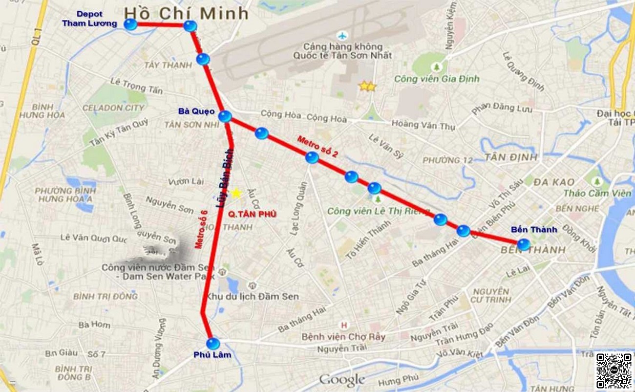 Tuyến metro số 3A sắp triển khai đòn bẩy lớn cho tiền năng của dự án The Privia Khang Điền.