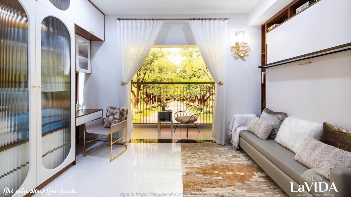 Nhà mẫu căn hộ New Lavida 37m2 Dĩ An