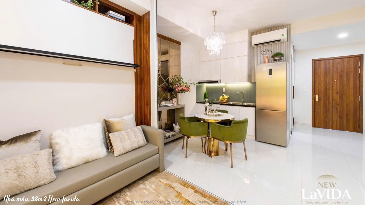 Nhà mẫu căn hộ New Lavida 37m2 Dĩ An