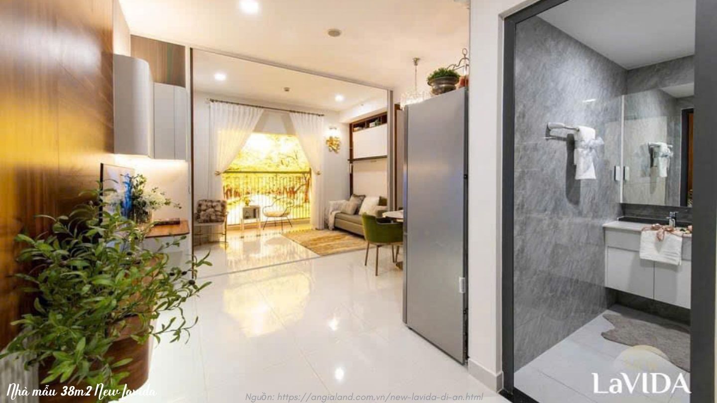 Nhà mẫu căn hộ New Lavida 37m2 Dĩ An