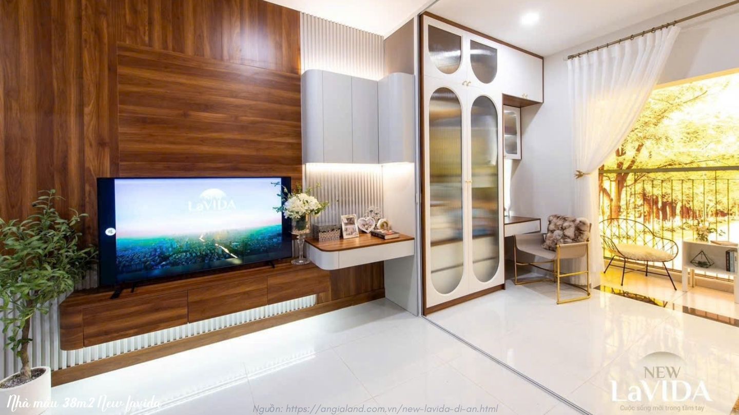 Nhà mẫu căn hộ New Lavida 37m2 Dĩ An
