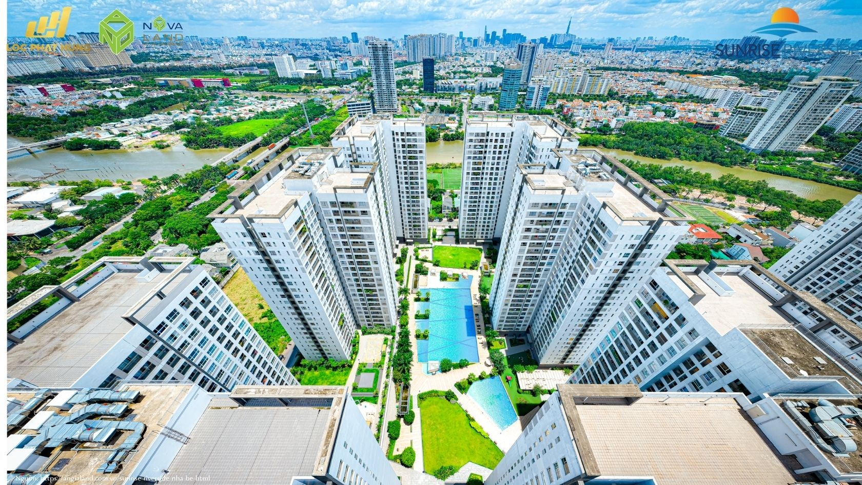 Ảnh thực tế mua bán cho thuê căn hộ Sunrise Riverside Novaland Nhà Bè
