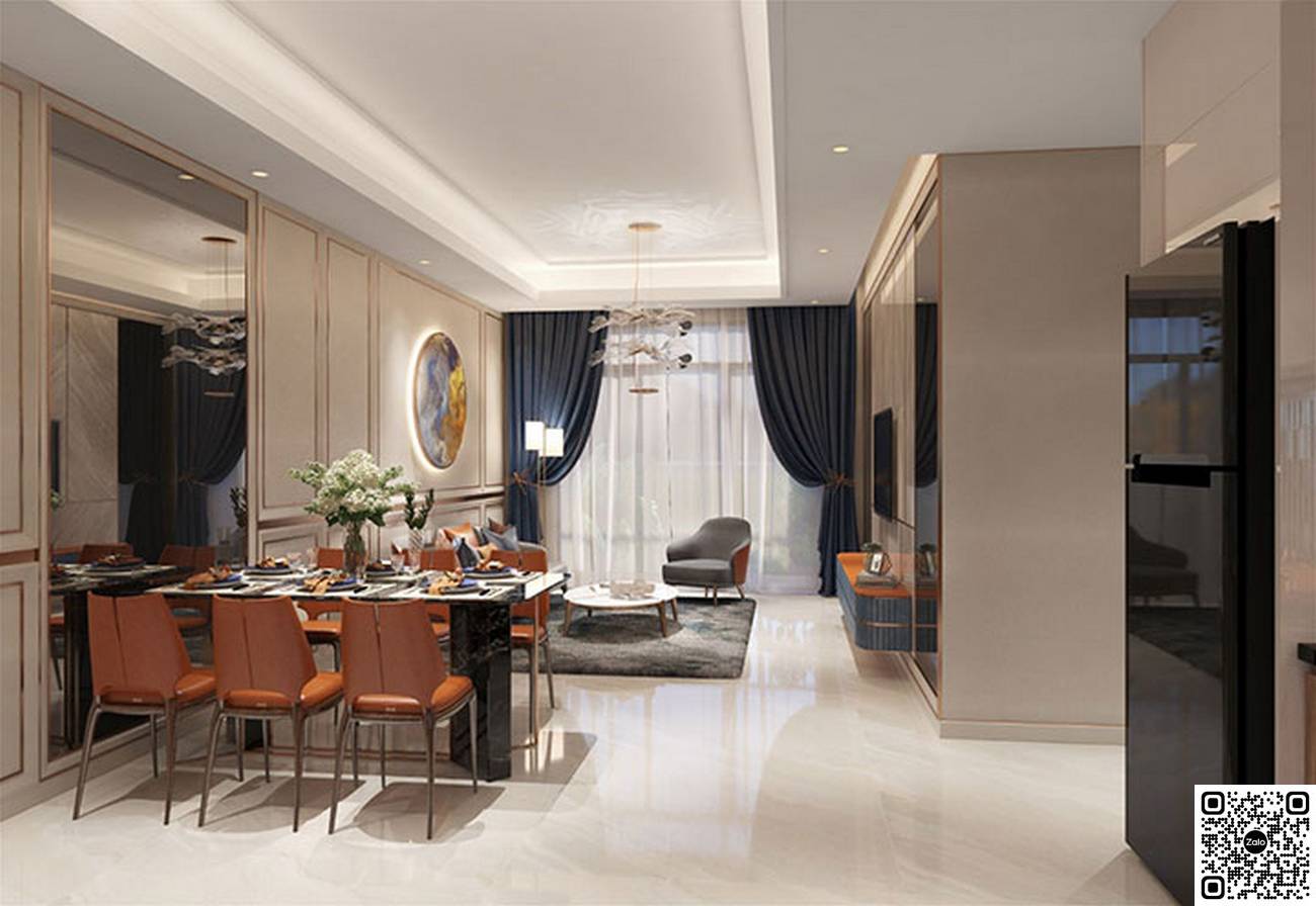 Nhà mẫu căn hộ 3 phòng ngủ dự án Opal Luxury Dĩ An