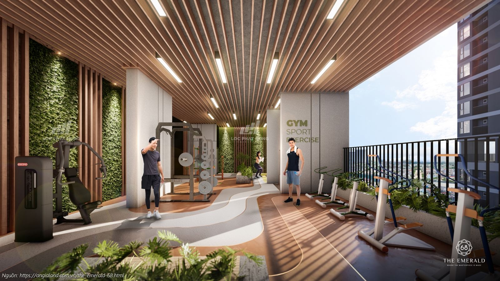 Tiện ích Dự án Căn Hộ Chung Cư The Emeral 68 P Bình Hòa