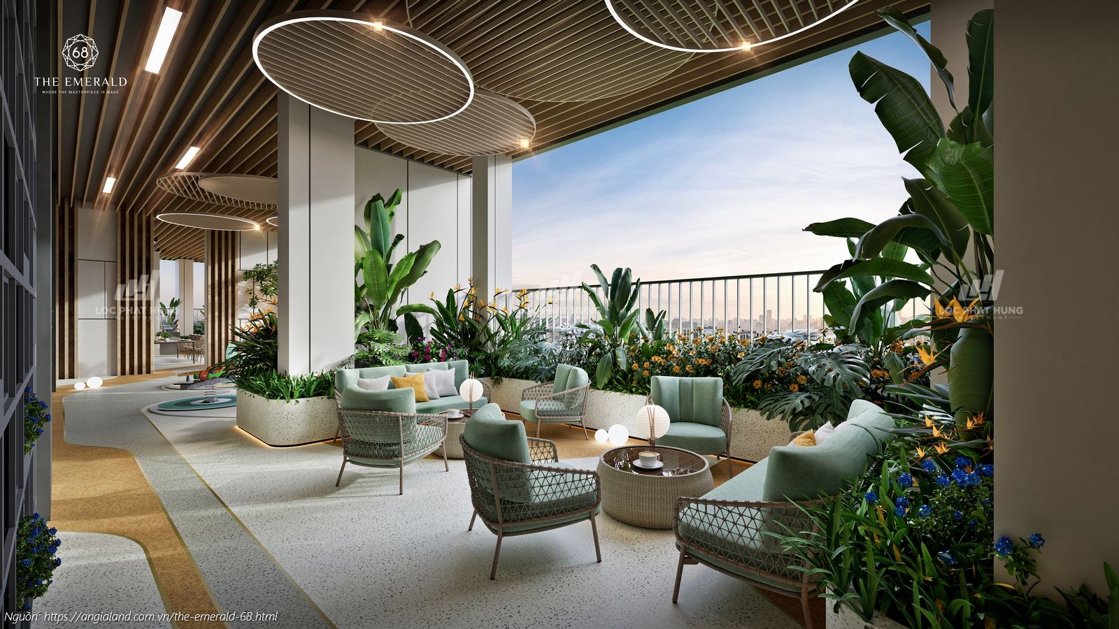 Tiện ích Dự án Căn Hộ Chung Cư The Emeral 68 P Bình Hòa