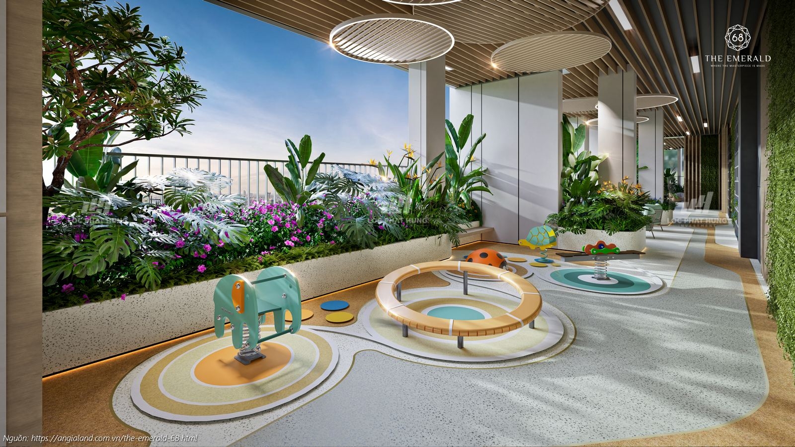 Tiện ích Dự án Căn Hộ Chung Cư The Emeral 68 P Bình Hòa