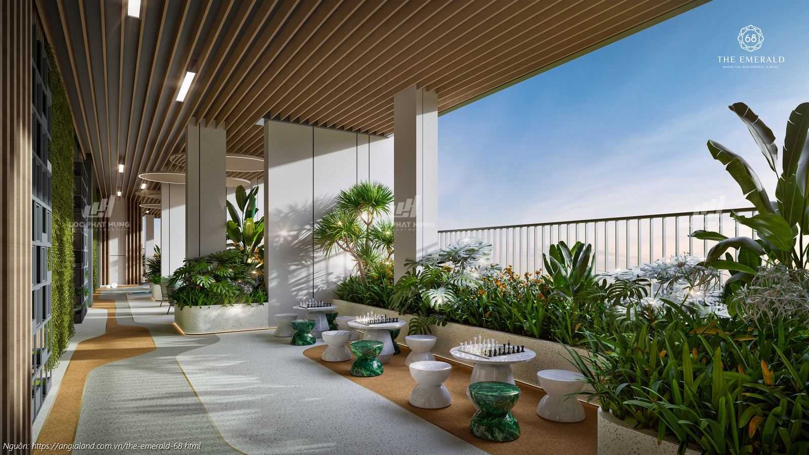 Tiện ích Dự án Căn Hộ Chung Cư The Emeral 68 P Bình Hòa