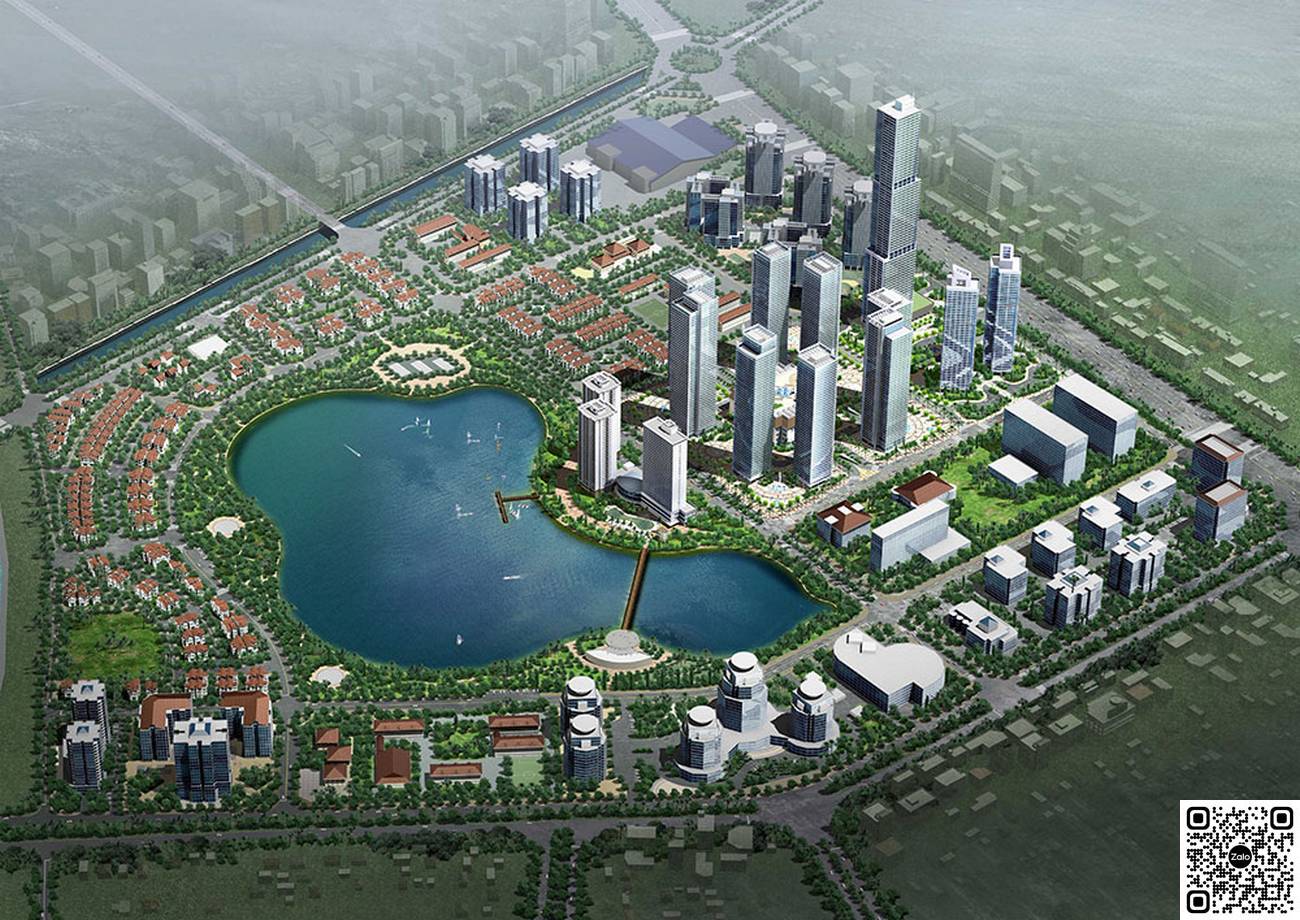Phối cảnh tổng thể dự án căn hộ An Bình City Hà Nội