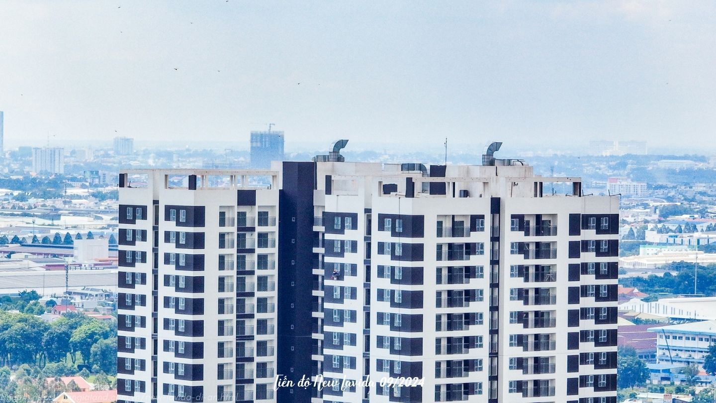 Tiến độ xây dựng New Lavida Dĩ An tháng 10/2024