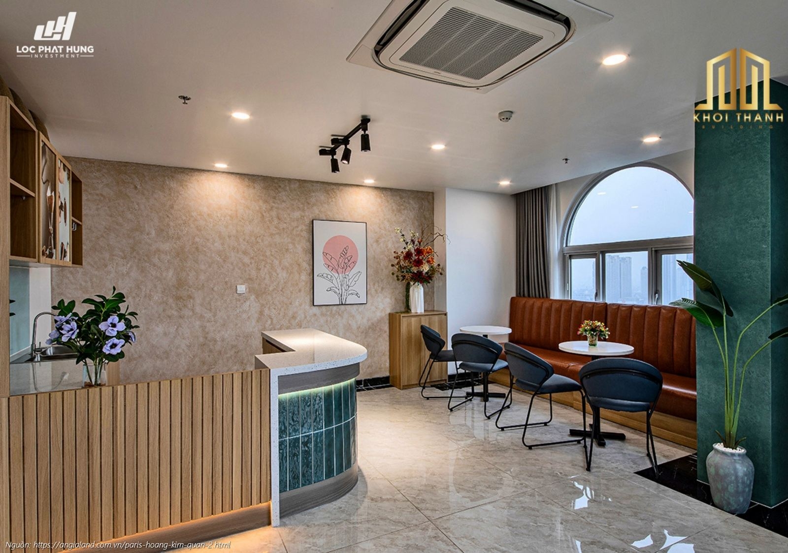 Tiện ích phòng tiệc sang trọng tại dự án Paris Hoàng Kim Quận 2