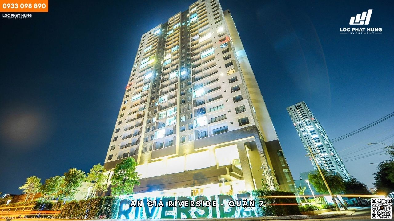 Tổng quan hình ảnh thực tế dự án căn hộ chung cư An Gia Riverside Quận 7