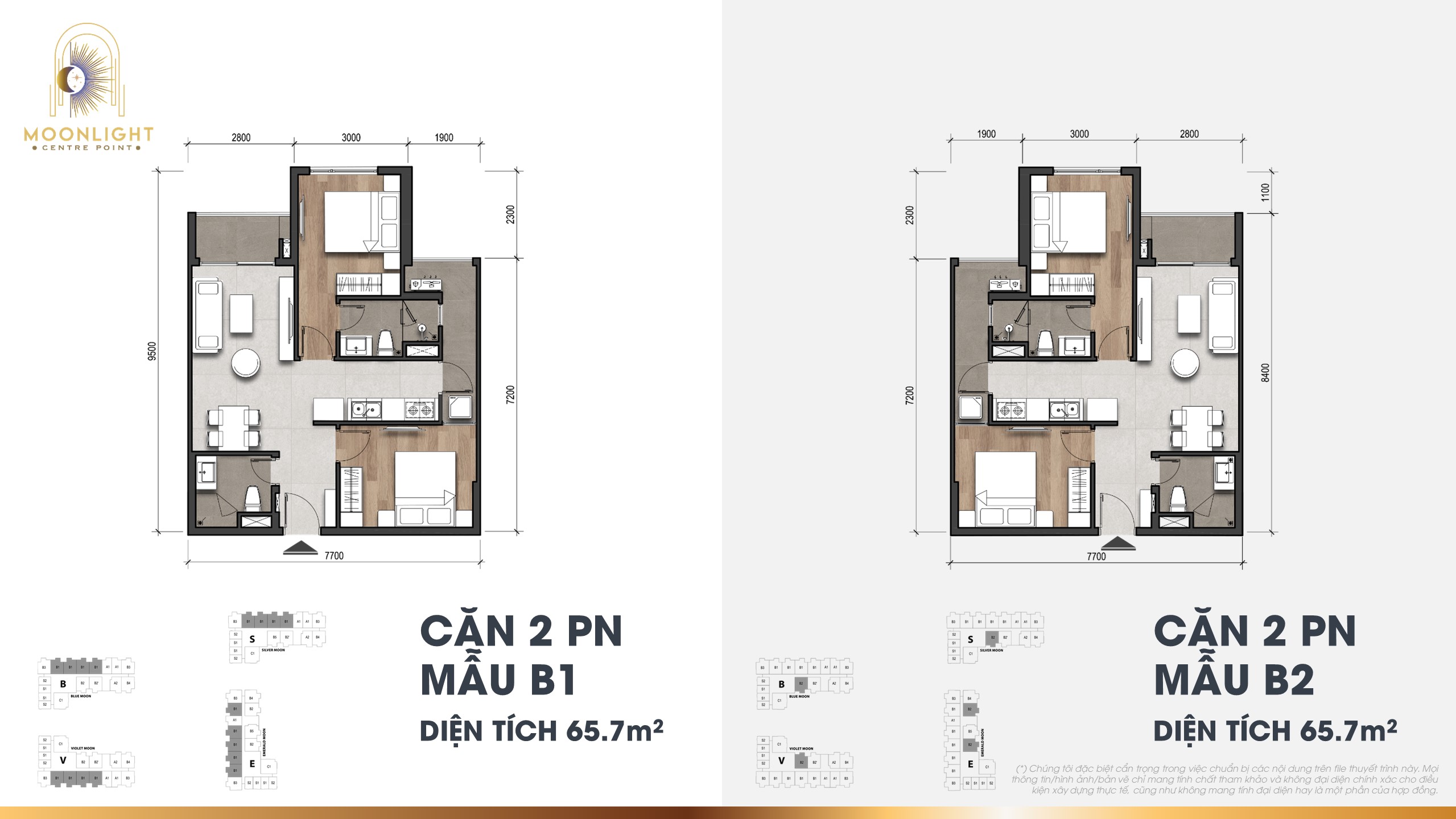 Thiết kế chi tiết căn hộ chung cư diện tích 65,7 Avatar THủ Đức