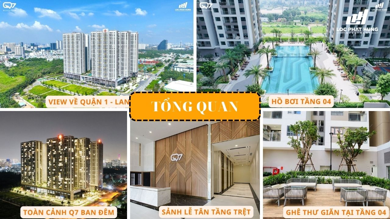 Tổng quan dự án cho thuê căn hộ chung cư Q7 Saigon Riverside