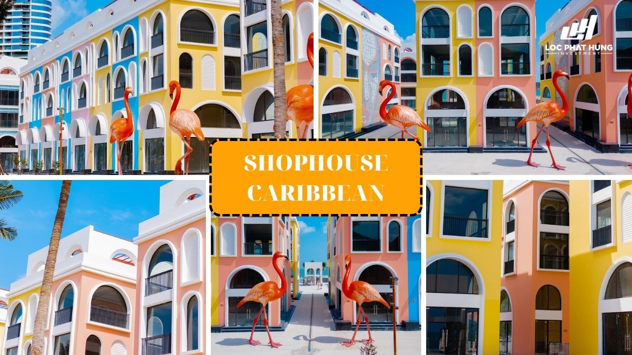 Hình ảnh thực tế Shophouse Caribbean huyền bí