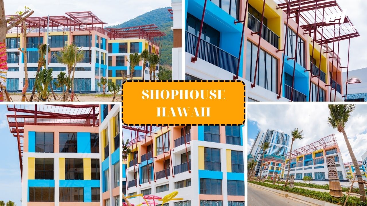 Hình ảnh thực tế Shophouse Hawaii lộng lẫy