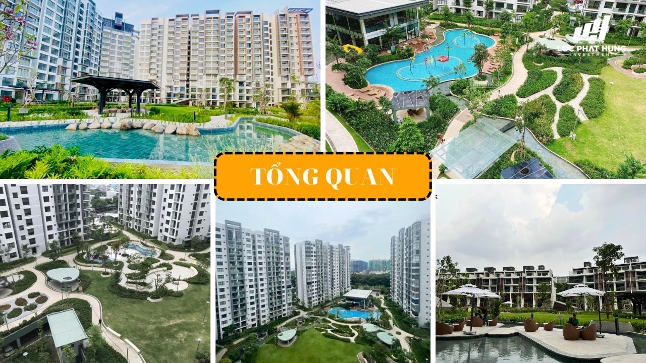 Tổng quan hình ảnh thực tế dự án cho thuê căn hộ chung cư Celadon City Tân Phú
