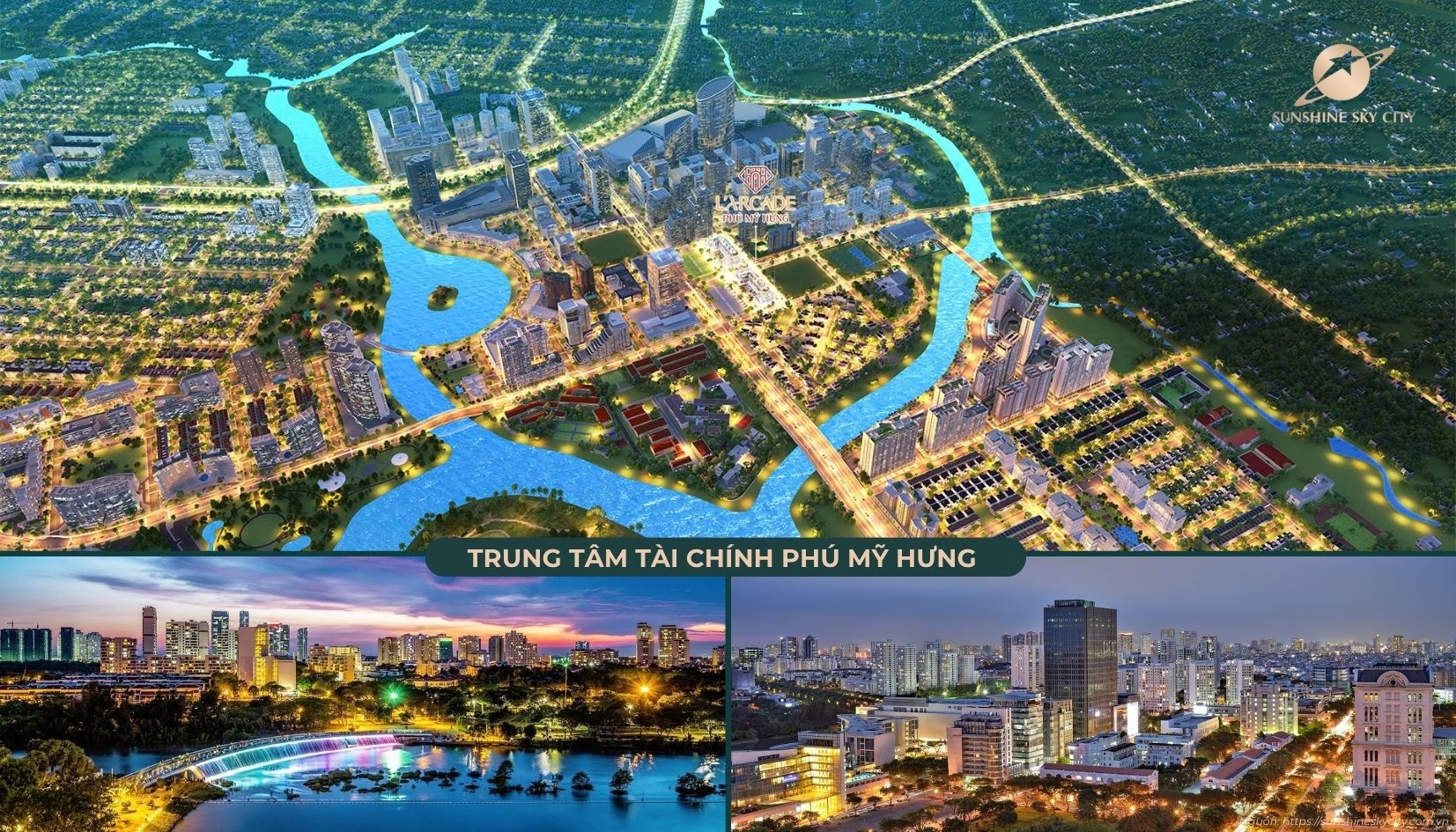 Hệ Thống Tiện ích Ngoại Khu Dự án Sunshine Sky City Quận 7