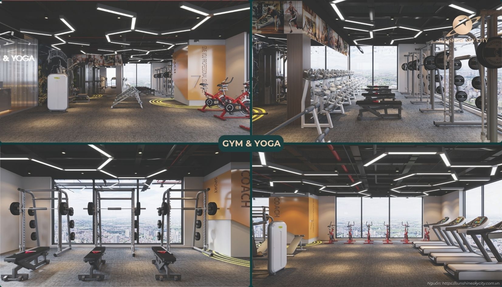 Hệ Thống Tiện ích Nội Khu Dự án Sunshine Sky City Quận 7