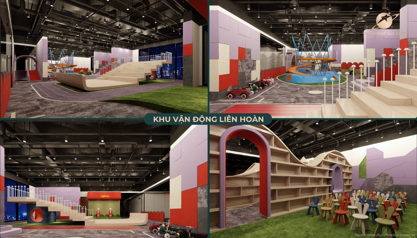 Hệ Thống Tiện ích Nội Khu Dự án Sunshine Sky City Quận 7