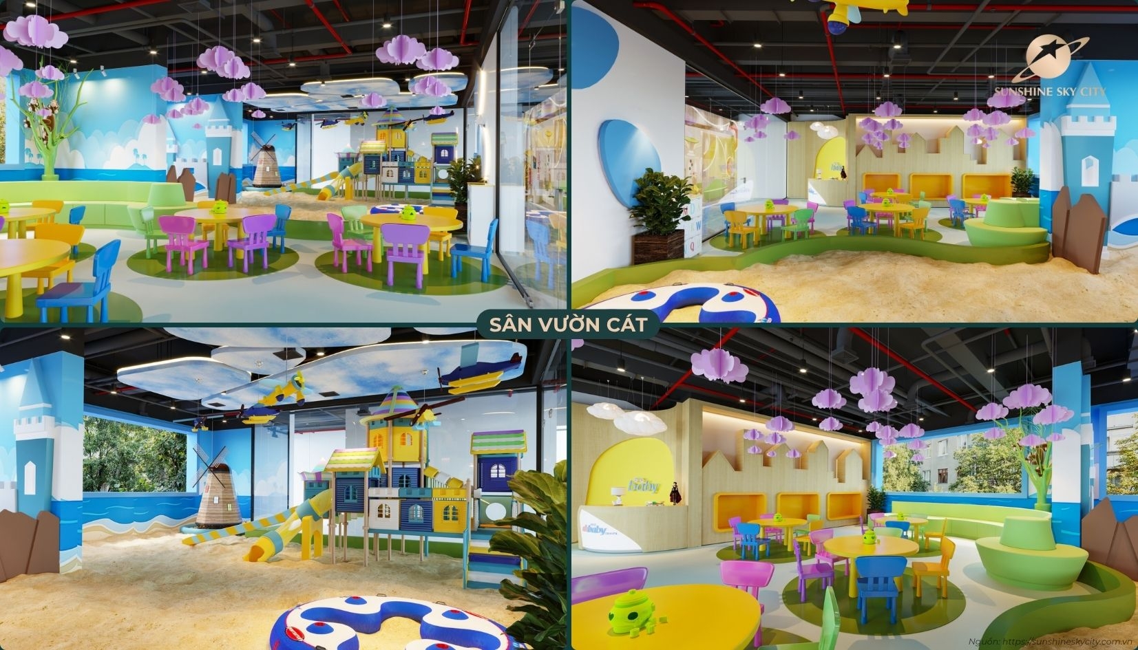 Hệ Thống Tiện ích Nội Khu Dự án Sunshine Sky City Quận 7