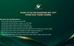 Pháp Lý Dự án Sunshine Sky City Quận 7