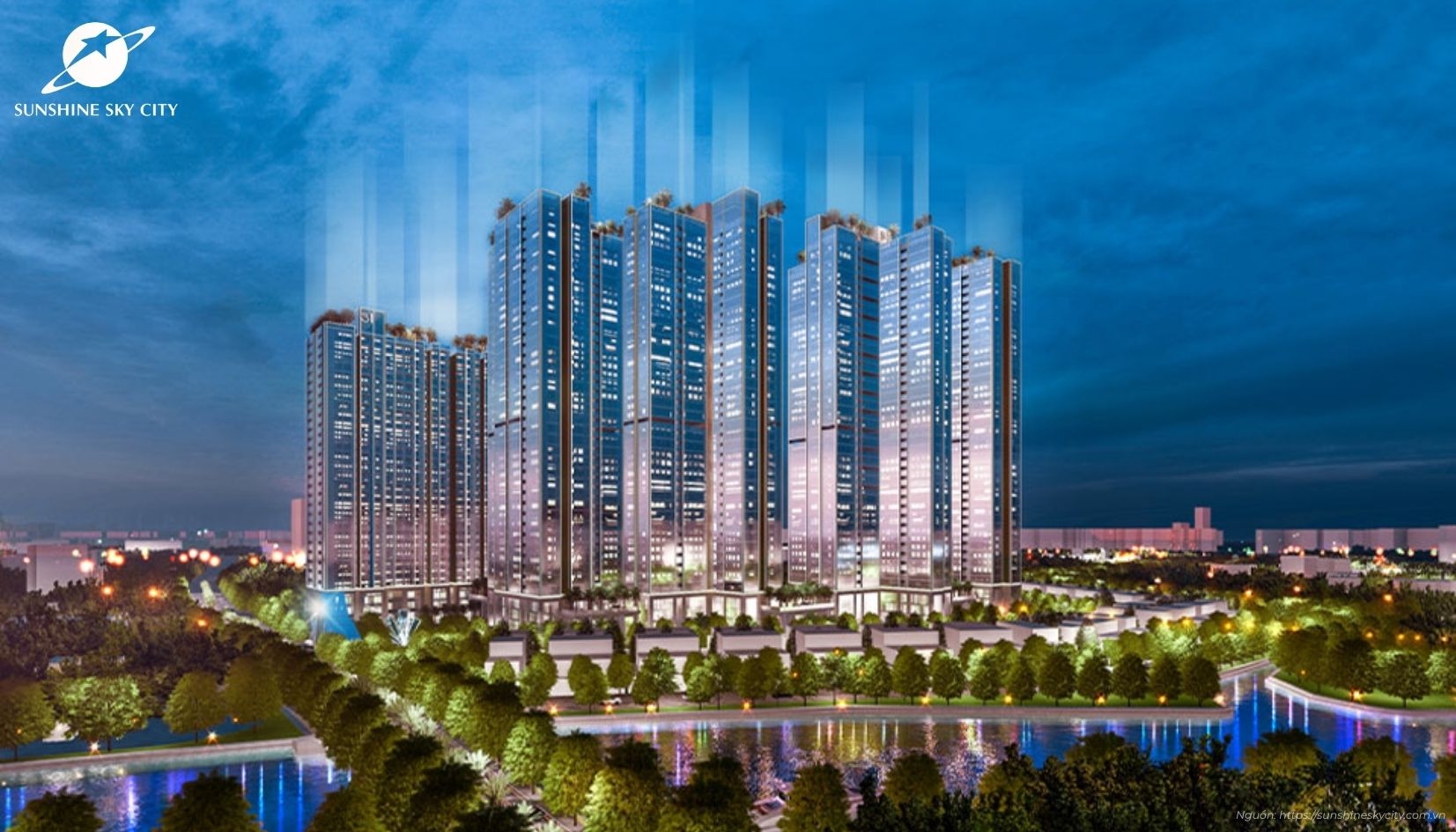 Phối Cảnh Tổng Thể Dự án Sunshine Sky City Quận 7