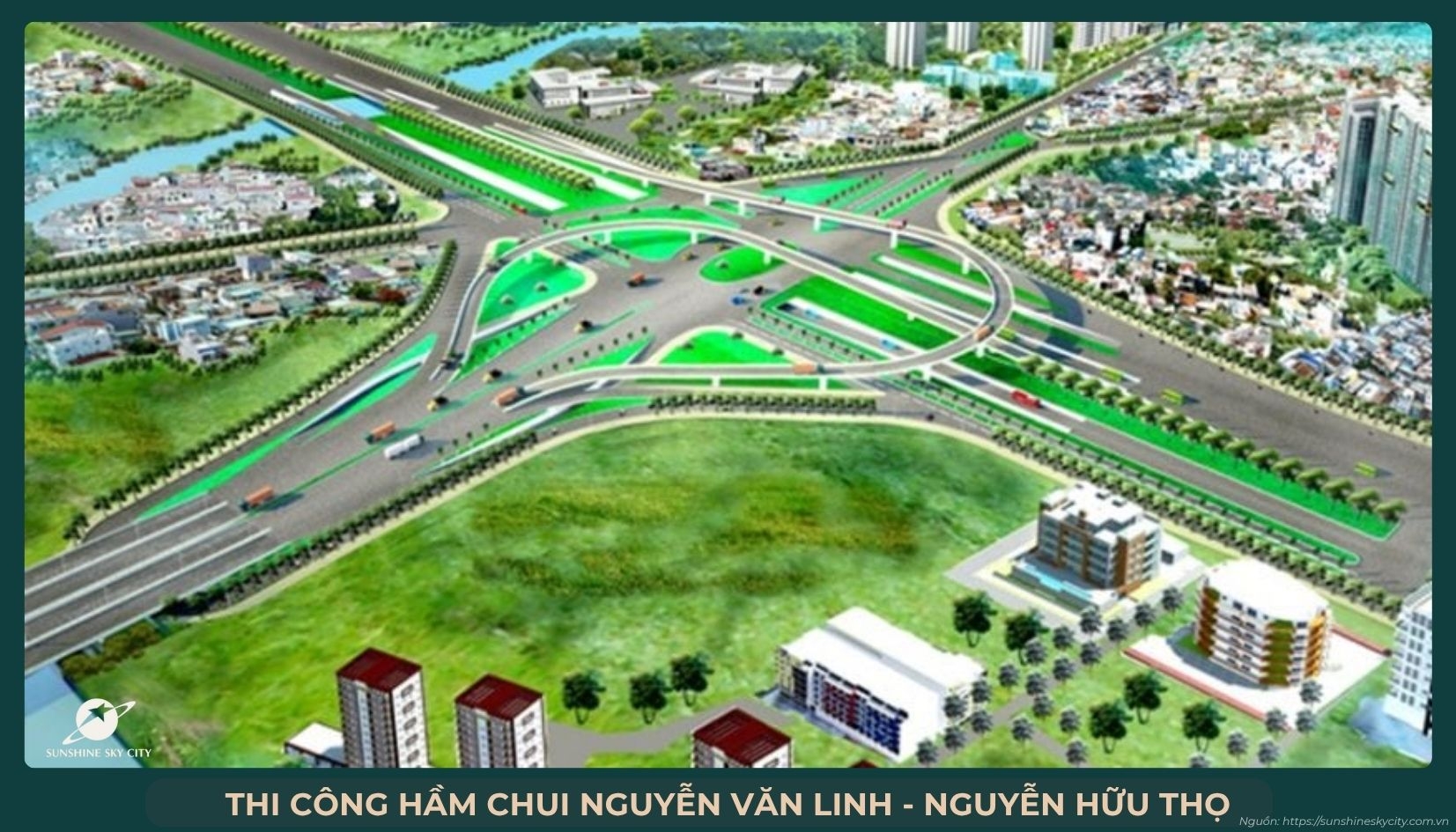 Tiềm Năng Tăng Giá Dự án Sunshine Sky City Nhờ Hạ Tầng Khu Nam