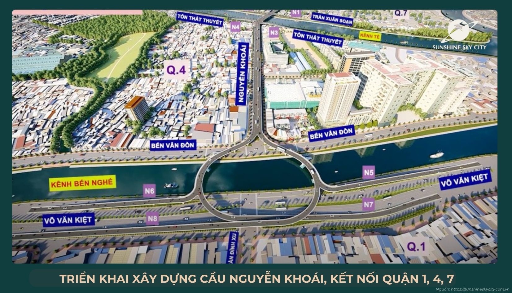 Tiềm Năng Tăng Giá Dự án Sunshine Sky City Nhờ Hạ Tầng Khu Nam